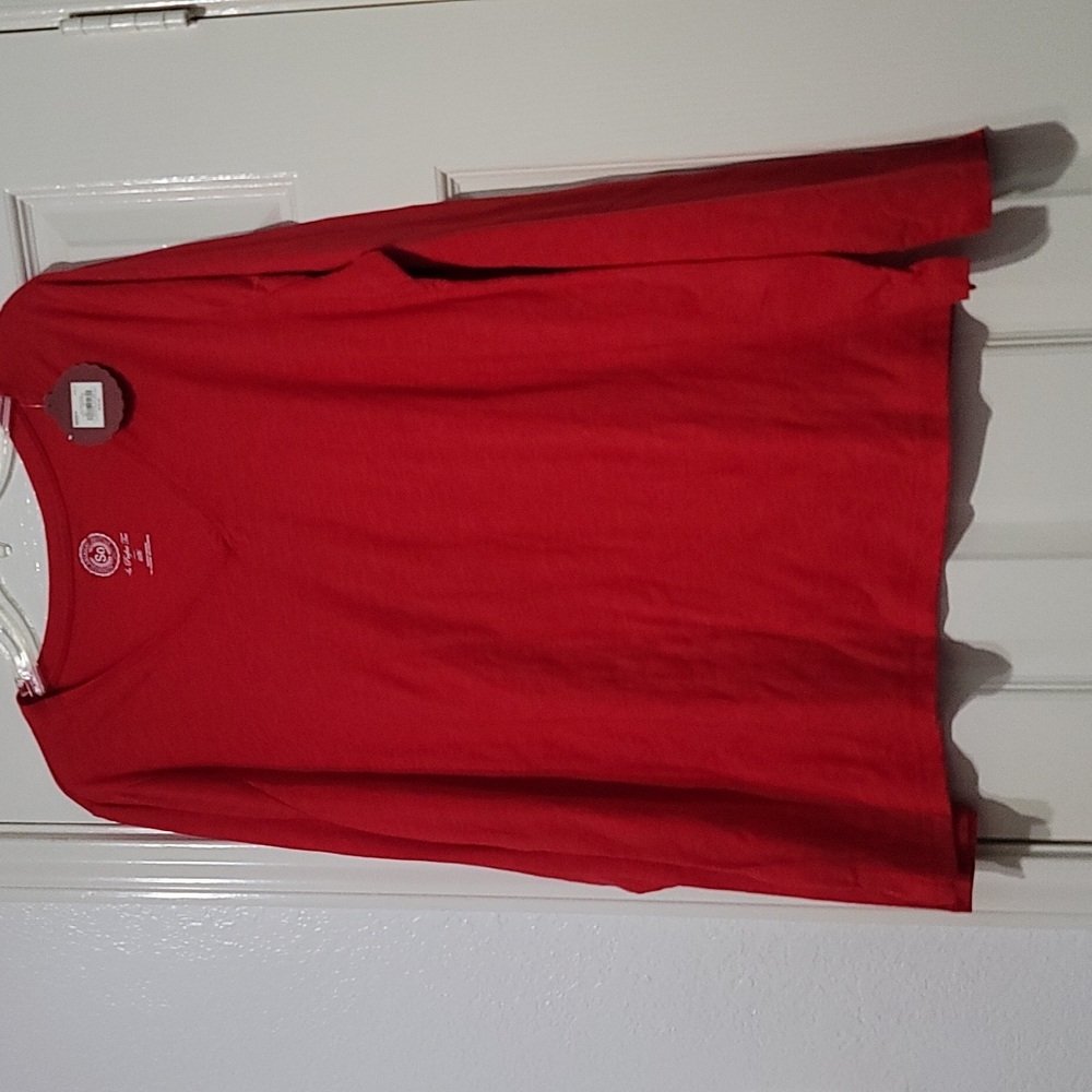 long sleeve vneck tshirt